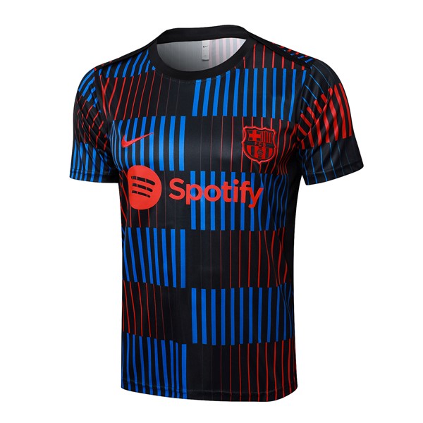 Camiseta Entrenamiento Barcelona 2024-25 Azul Rojo